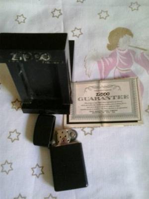 Yesquero Zippo Nuevo Sin Uso Color Negro Con Su Estuche