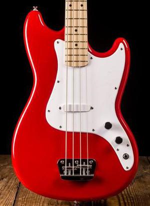 Bajo Electrico Squier Fender Bronco Color Torino Red