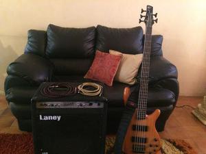 Bajo Ibanez Sr405 Y Planta Laney De 160watts