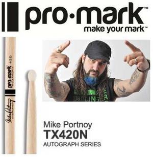 Baquetas Pro Mark Mike Portnoy Signature Tx420n Hickory