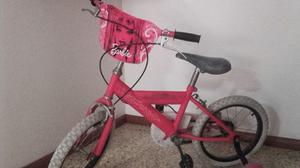 Bicicleta Barbie De Niña Rin 16