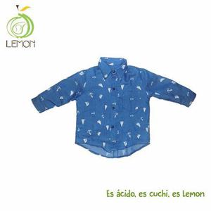 Camisa Manga Larga Niño Lemon