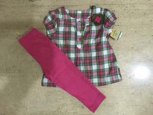 Carters Conjunto Niñas Talla 6, 9, 12 Meses