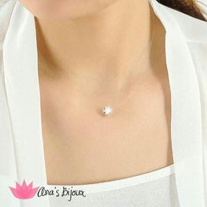 Collar Fantasma Diamante De Cristal, Dermal [pn32]