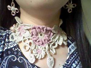 Collares-gargantillas-chockers/zarcillo Crochet Estilo Euro