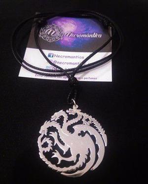 Game Of Thrones Collar Emblema Targaryen