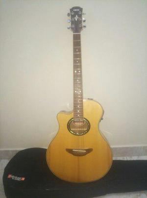 Guitarra Yamaha Electroacústica Apx 700 De Zurdos C/ Gig