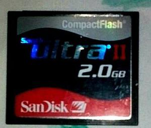 Ji Memoria Compact Flash Sandisk 2gb