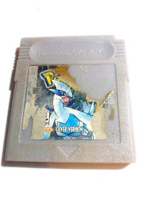 Juego De Pokemon Silver Edicion Original Para Game Boy Color