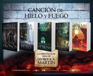 Juego De Tronos - Game Of Thrones- Libros Pdf + 3 Regalo