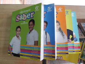 Libro Integral Saber De 1er A 6togrado Edit. Cadena Capriles