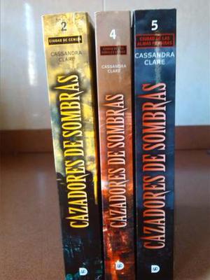 Libros Cazadores De Sombras - Cassandra Clare. Shadowhunters