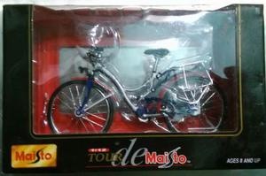 Maisto 1/12 Bicicleta Audi Quattro Citybike