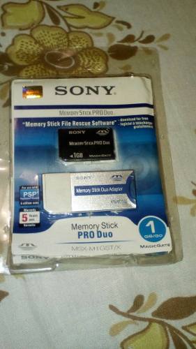 Mem 1 Gb Pro Duo Sony Original