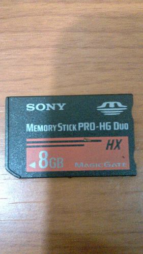 Memoria Memory Stick Pro Hg Duo 8gb