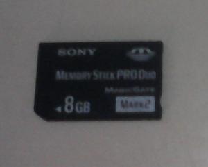 Memoria Pro Duo 8gb Sony