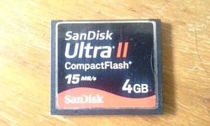 Memoria Sandisk Ultraii Compactflash 4gb