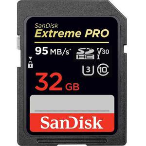 Memoria Sd Sandisk Extreme Pro 32gb 4k Ultra Hd 95 Mb