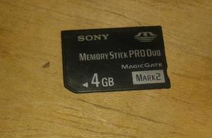 Memoria Sony Memory Stick Produo 4 Gb
