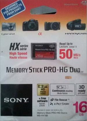 Memory Stick Pro- Hg Duo 16 Gb Sony Original