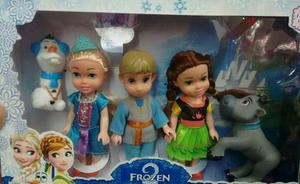 Set Juguetes Figuras Frozen 2 Ana Elsa Olaf, Oferta