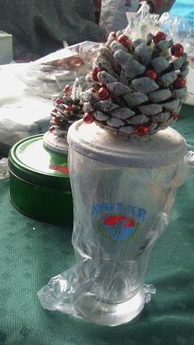 Tapa Vasos, Arbolito Árbol Navidad Pequeño Portavasos