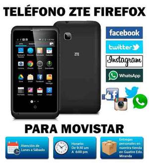 Teléfono Zte Firefox Android 4.4 Nuevo Somos Tienda