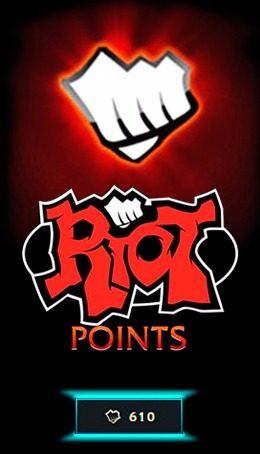 1350 Riot Points Skin Rp Lol League Of Legends Juego Online