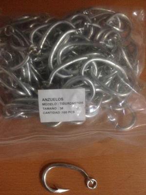 Anzuelo Nº3 Tiburonero Bolsa De 100 Pcs