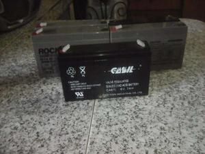 Baterias 6v 7 Amp