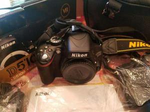 Camara Nikon Profesional D5100 Con 2 Lentes