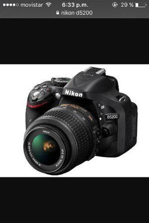 Cámara Nikon D5200 Excelente Profesional