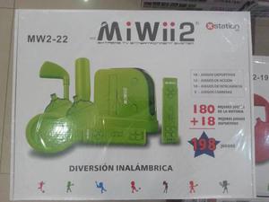 Consola De Video Juegos Miwii2 Diversion Inalambrica