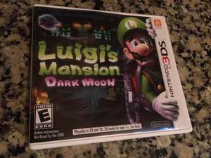Luigi Mansion Dark Moon 100% Original