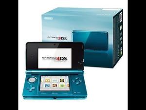 Nintendo 3ds Azul Aqua Con R4 Precargada De Juegos Y Extras