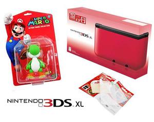 Nintendo 3ds Xl Rojo (muñeco De Regalo) Somos Tienda Fisica