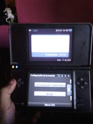 Nintendo Dsi Xl Con Su Cargador Sin Palito Con R4 Incluido