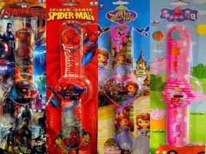 Reloj Infantil Avenger,peppa,sofia, Spiderman, Capitan A