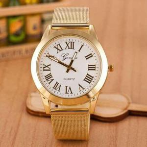 Relojes De Caballeros Geneva En Acero Inoxidable + Envio