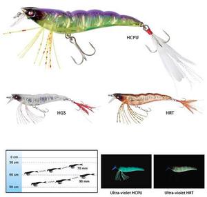 Señuelo Camaron Yo Zuri Señuelo Crystal 3d Shrimp De 3 1/2