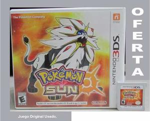 Vendo Juego Pokemon Sun Para Cualquier Tipo Ds Desde 3ds