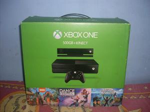Xbox One 500gb +3 Juegos+kinect Totalmente Nuevo