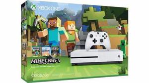 Xbox One S 500 Gb, 4k + Juego Minecraft, Nuevo