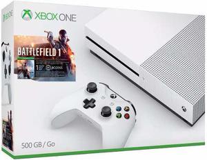 Xbox One S 500gb Consola Incluye Juego Battlefield Nueva