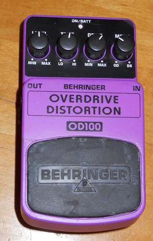 Behringer Overdrive/distortion Od300 Dual
