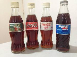 Botellas De Vidrio De Coca Cola Y Pepsi De Colección 90s