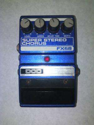 Chorus Super Stereo, Fx68, Y Yamaha; Pedales Efectos Sonido