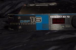 Digitech Dsp 16 Reverb /delay Effects Processor