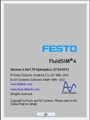 Festo Fluidsim 4.5/hydraulic/pneumatic (version Completa)