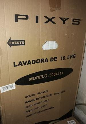 Lavadora Pixis 10.5 Kilos Nueva En Su Caja Doble Tina